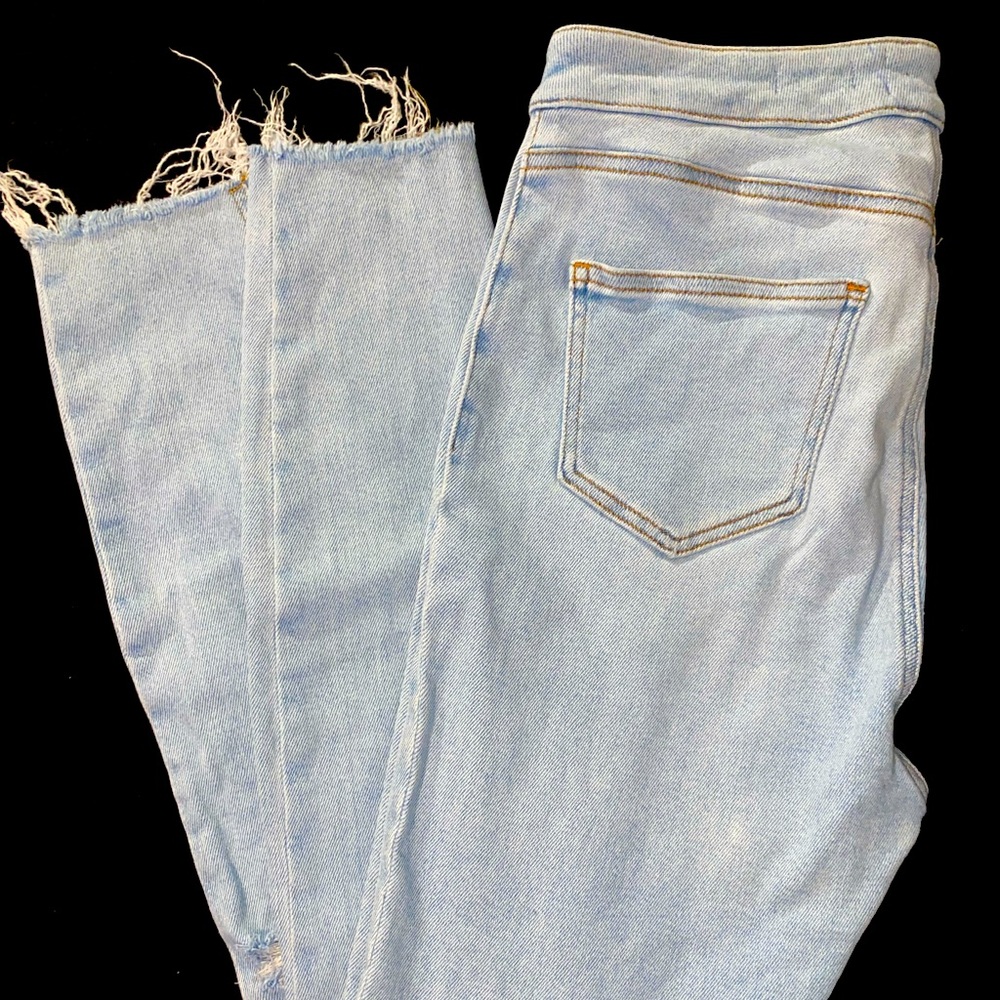 ASOS Raw Hem Distressed Jean/Jegging.